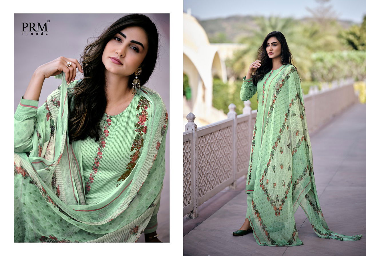 Talab By Prm Jam Stain Printed Dress Material Catalog